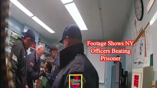 Bodycam footage shows NY officers beating prisoner before death