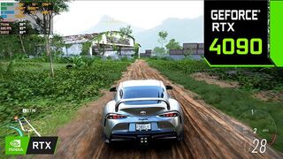 8K MAXIMUM Settings Steering wheel Gameplay in Forza Horizon 5 Nvidia Geforce RTX 4090 24GB