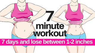 7 DAY CHALLENGE 7 MINUTE WORKOUT TO LOSE BELLY FAT