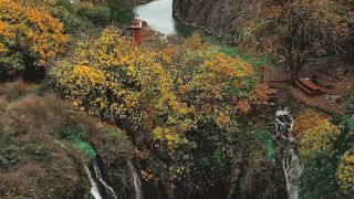 Yesilkoy Waterfall, Kayseri, Turkey