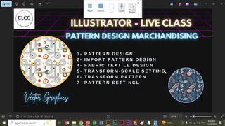 31- Illustrator Commands Pattern Designing & Merchandising | TLCC LIVE CLASS