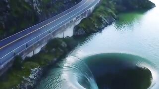 Monticello Dam Spillway, California, USA