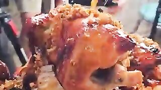 10 Golden Rotisserie Chickens Challenge! #foodchallenge