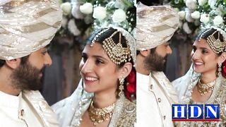 Shehryar Munawar And Maheen Sadiqqi Nikkah | hdn