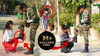 AN INJURED SOLDIER PEOPLE HELP OR NOT || A SOCIAL EXPERIMENT || ARMY PRANK IN INDIA Diary of vipin