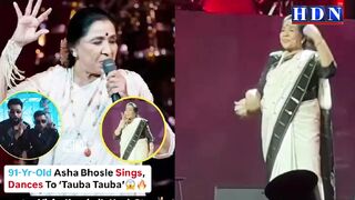 asha bhosle live performance toba toba | asha bhosle