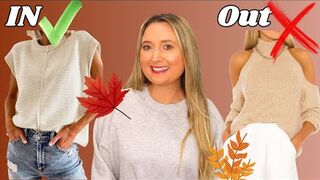 What's In Vs Out: Fall Fashion Trends 2024