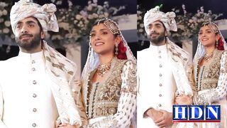 Sheheryar Munawar, Maheen Siddiqui share gorgeous reception snaps