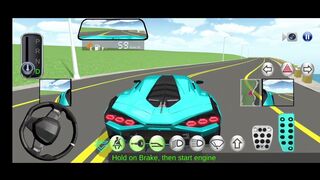 3D Driving Class Simulation - Funny Police Officer Refuel His Super Car Gas Crazy Driving Gameplay