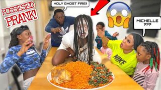 ACTING LIKE I’M POSSESSED Prank on my Nigerian Family (THEY CRIED!)