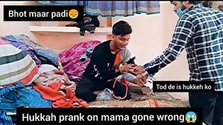 Real Hookah Prank with indian father (gone extremely wrong????????) | ft. Aamir pranks tv