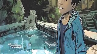 The boy accidentally peed in the dragon's pond unknowingly bringing tragedy to his entire family