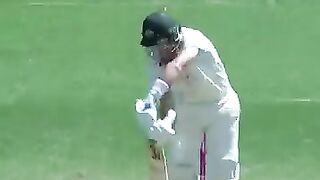 Smith out prasidh take a wicket