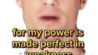 for my power is made perfect in weakness #jesus #gospel #motivation