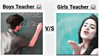 Teacher ???? VS Boys Teacher ???? _ pro vs legend _ memes _  vs boys __Mr Fact Effect__.