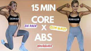 15 MIN INTENSE ABS Workout - Deep Burn, Best No Equipment Home Workout Routine