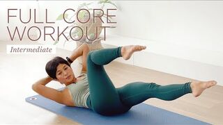 30 Minute Core Workout | Intermediate Pilates