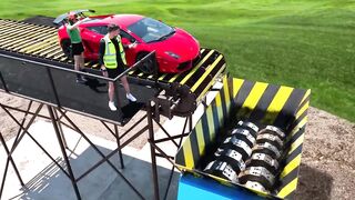 Lamborghini Vs World's Largest Shredder