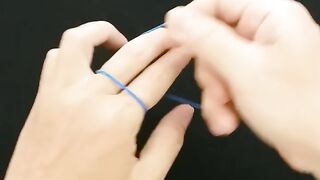 BEST Magic. Tutorial RubberBand Trick  #magic #shorts.