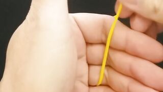 BEST Magic. Tutorial Cut Finger Rubberband Trick #magictrick