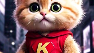 The superkitten #cat #ai #kitten #superman