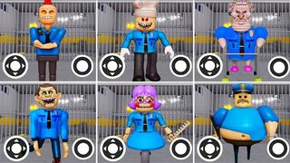 What if I BECOME EVERYONE ALL Barry's Prison MORPHS! - Grumpy Gran, Mr Funny, Siren, Papa (#roblox)