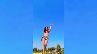 Indian Girl Ambika Dance