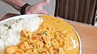 Largest 8KG Butter Chicken Plate ever! #foodchallenge