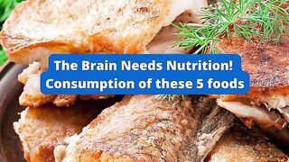 The Brain Needs Nutrition! Consumption of these 5 foods