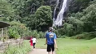 Curug yang terletak di rancabali bandung selatan #wisata