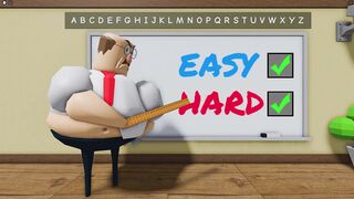 ESCAPE GREAT SCHOOL BREAKOUT! HARD MODE Obby Walkthrough first person obby