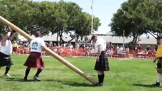 Caber toss