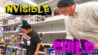 INVISIBLE CHILD in Public!!! (Crazy Guy Prank #6)