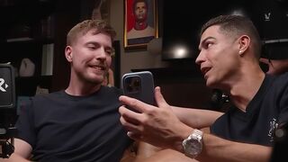 Collaboration between Ronaldo and Mr Beast