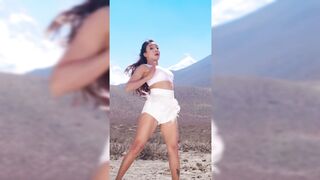 Indian Girl Kashmira Shahi Dance