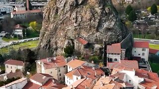 The Chapel of St. Michael in Le Puy-en-Velay, France