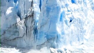 The Perito Moreno Glacier is located in the Los Glaciares National Park in southwestern Argentina