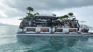 The world’s first floating beach club