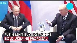 PUTIN REJECTS TRUMP'S BOLD UKRAINE  PROPOSAL