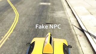 Trolling Players As a Fake Taxi Driver in GTA 5 Online????????