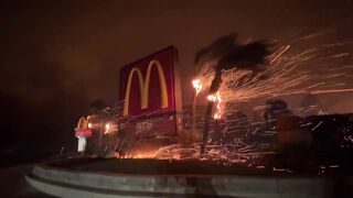 McDonald's in Altadena last night.