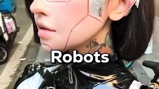 Robot Mimicking In China В Китае имитируют роботов