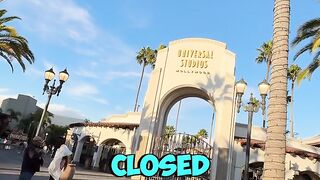 Universal Studios Hollywood is closed today…????