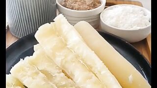 Deliciously Tender Boiled Cassava