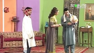 Best Of Zafri Khan and Sajan Abbas - With Nargis - Pakistani Stage Drama Full Comedy Clip.