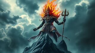 Rudra-The Wrath of Shiva | Shiva Frist Avatar #febspot #lordshiva #aivideo