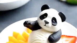 Happy Melting Panda Ice Cream