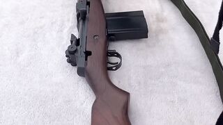 M 14 gun in action