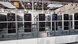 KBA offset printer runs at 22000 sheets per hour at drupa 2024 exhibition.