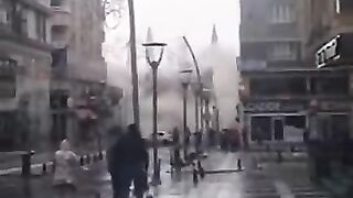 Footage shows buildings collapse in Syria, Turkey after 7.8-magnitude